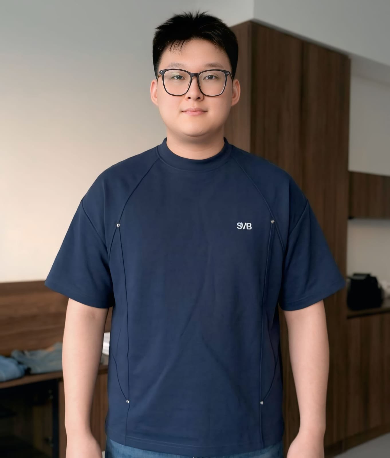 STYLISH KOREAN OVERSIZE TSHIRT BLUE