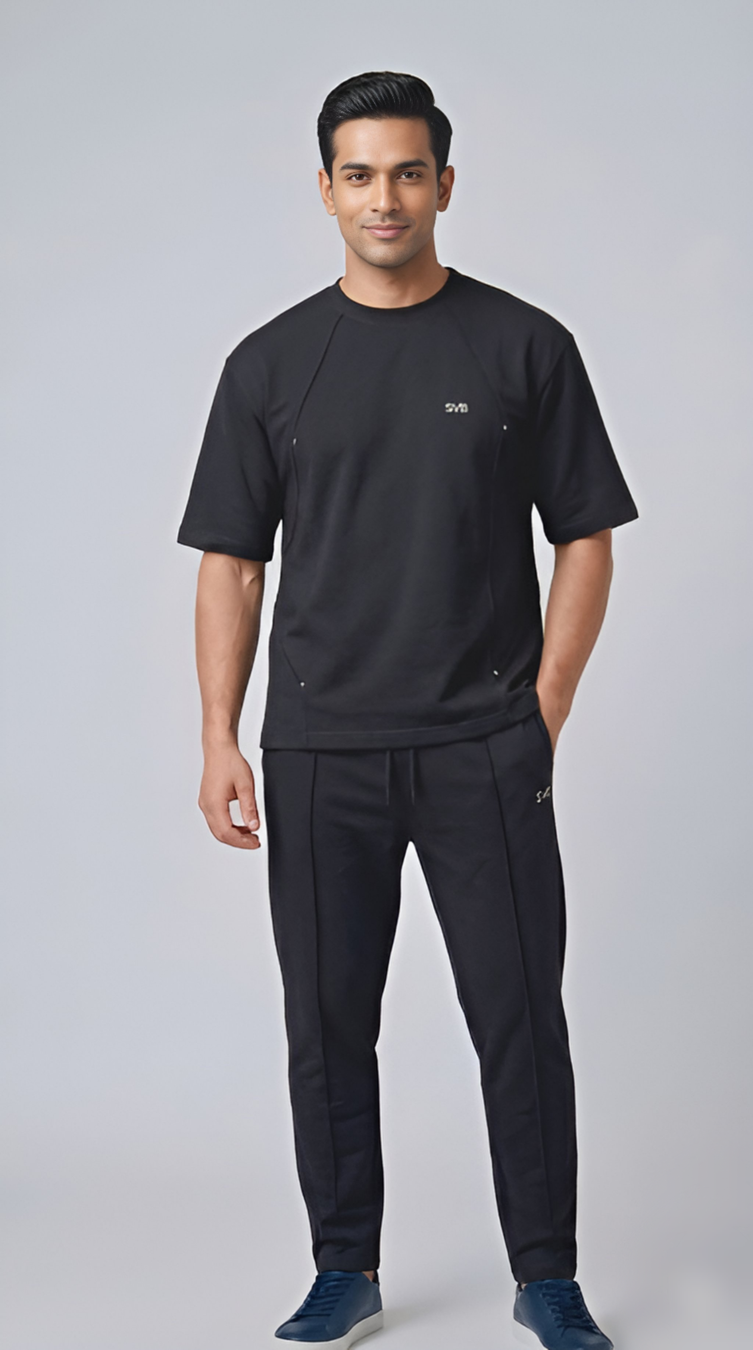 PREMIUM COORDINATE SET BLACK