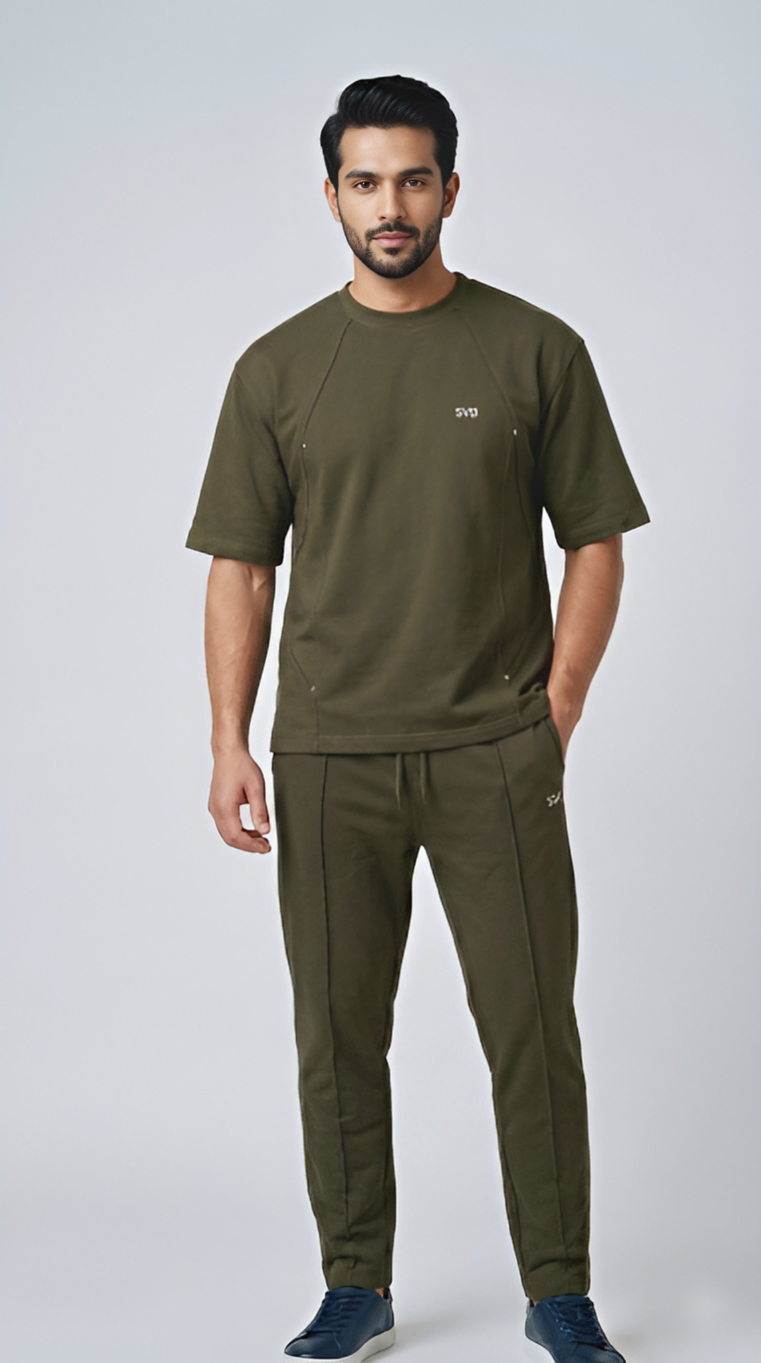 PREMIUM COORDINATE SET  OLIVE GREEN